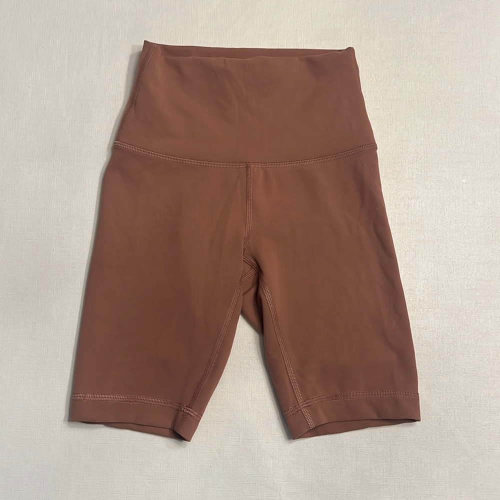 Lululemon Wunder Train High-Rise Short 8” Spiced Chai